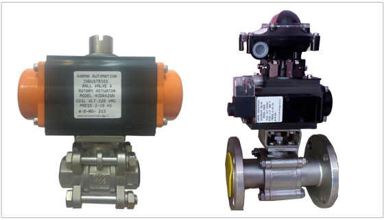 Pneumatic Ball Valves