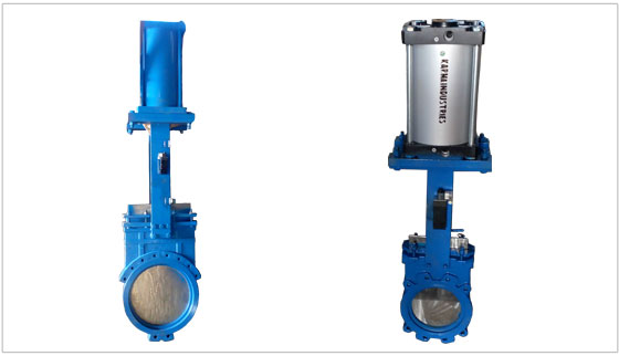 pneumatic-knife-gate-valves